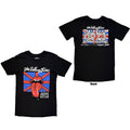 The Rolling Stones Unisex T-Shirt: London 1973 (Black) (Back Print)