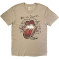 The Rolling Stones Unisex T-Shirt: Foreign Tongues (Sand)