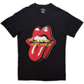 The Rolling Stones Unisex T-Shirt: New Tongue & Logo (Black)