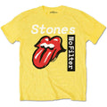 The Rolling Stones Unisex T-Shirt: No Filter Text (Yellow) (LOS)