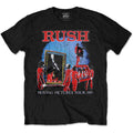 Rush Unisex T-Shirt: Moving Pictures Tour (Black)