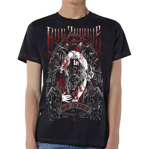 Rob Zombie Unisex T-Shirt: Krampas Zombie (Black)