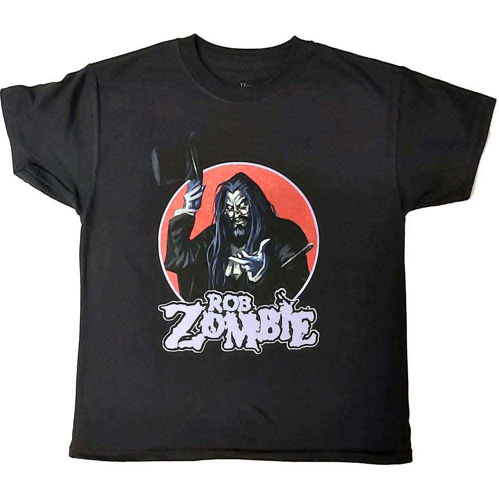 Rob Zombie Kids T-Shirt: Magician (Black)