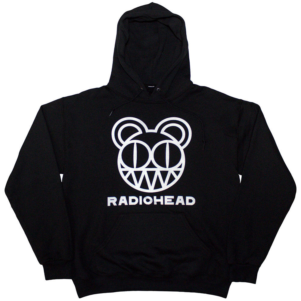 Radiohead : Bearhead Pullover Hoodie (Black)