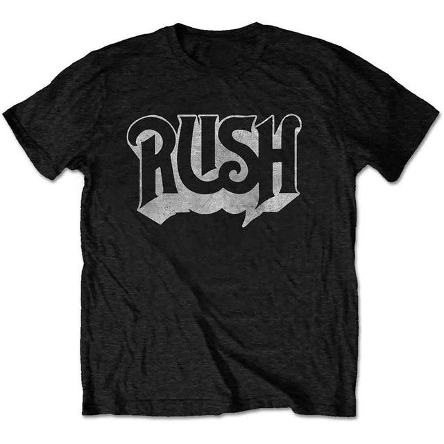 Rush: Logo Unisex T-Shirt (Black)