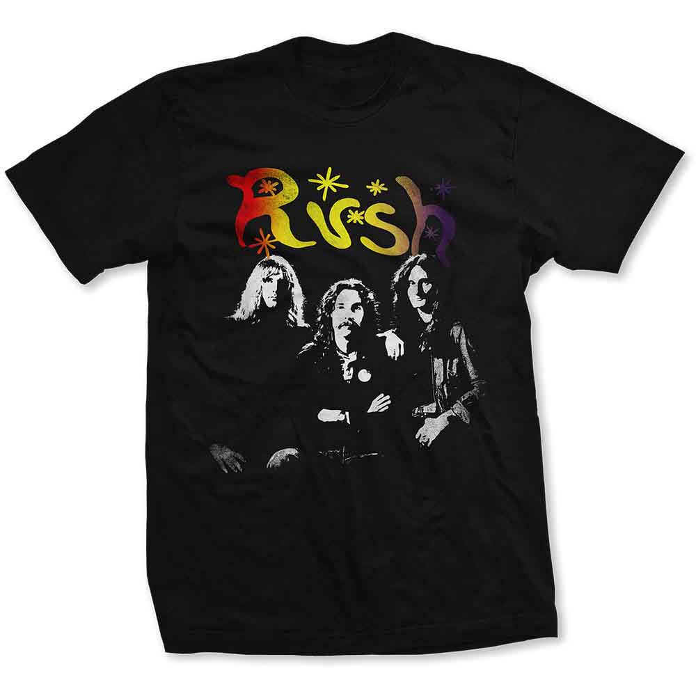 Rush: Photo Stars Unisex T-Shirt (Black)