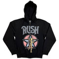 Rush: Starman Zipped Hoodie (Black)