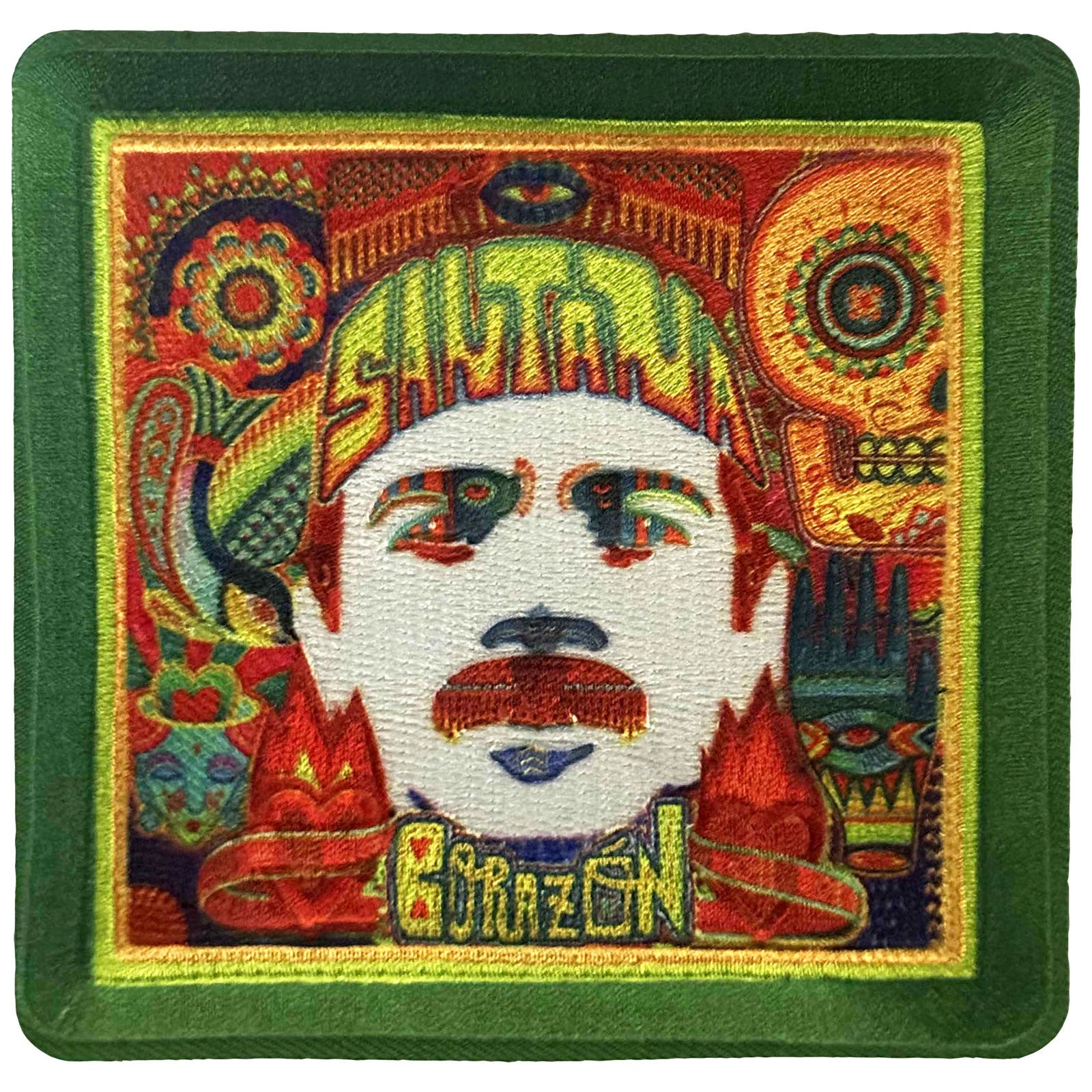 Santana Printed Patch: Corazon