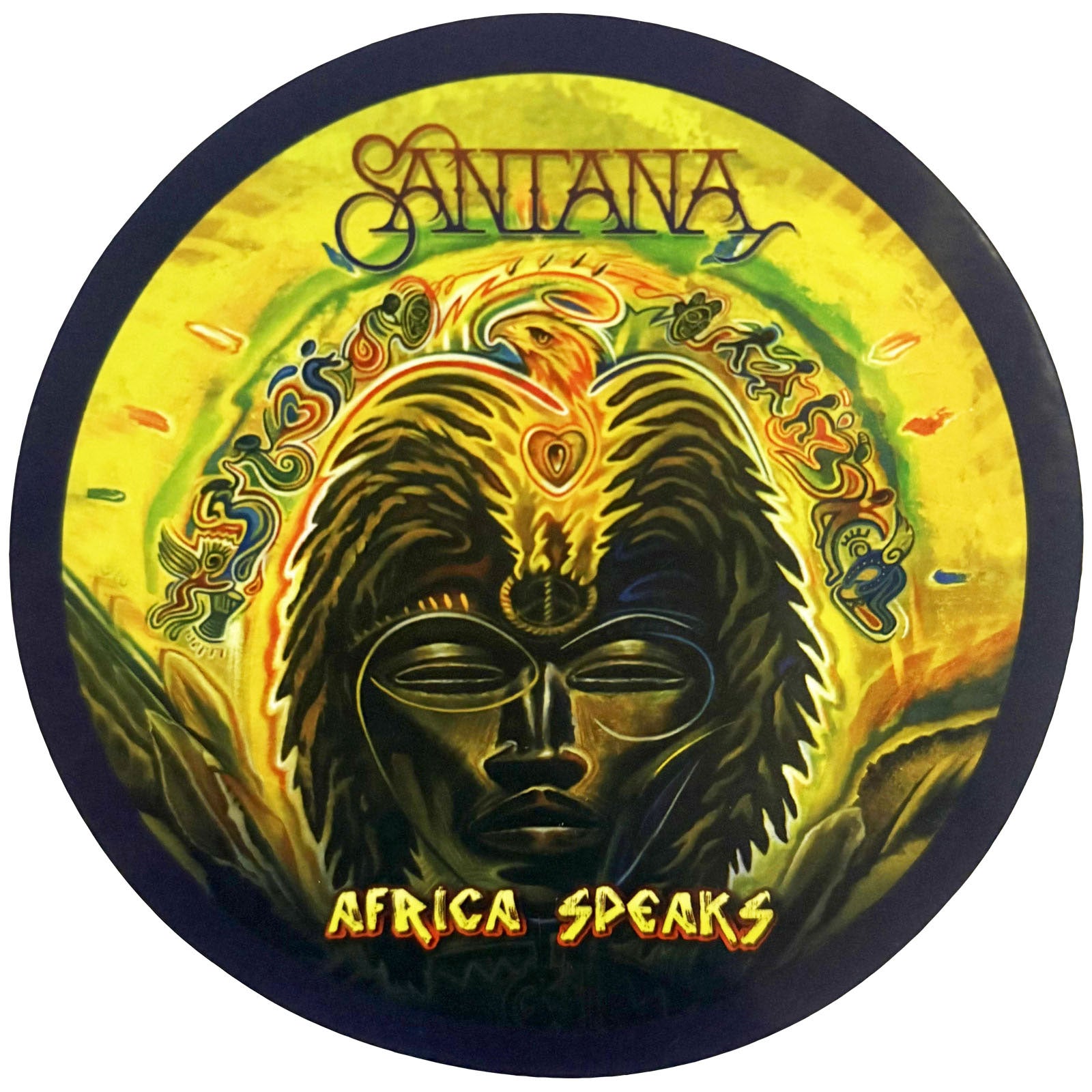 Santana Sticker: Africa Speaks