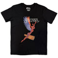Santana Unisex T-Shirt: Abraxas Angel (Black)