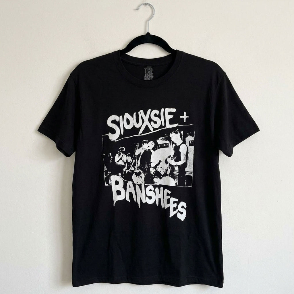 Siouxsie & The Banshees Unisex Premium Carbon T-Shirt: Live! (Black)