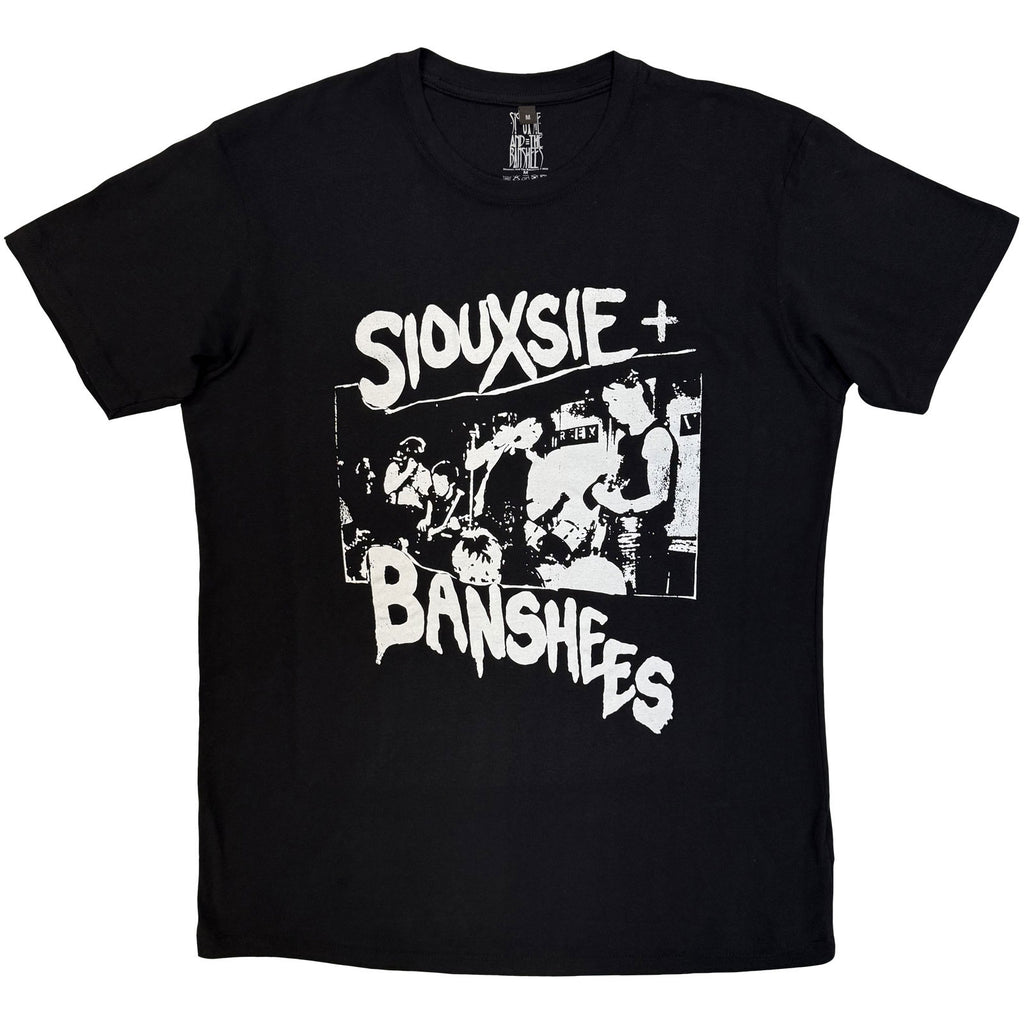Siouxsie & The Banshees Unisex Premium Carbon T-Shirt: Live! (Black)