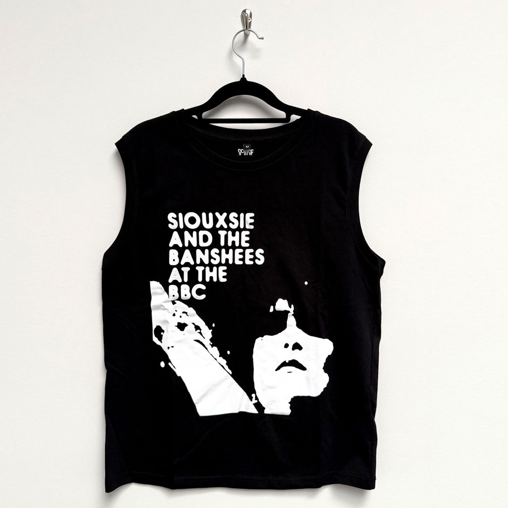 Siouxsie & The Banshees Unisex Tank T-Shirt: At The BBC (Black)