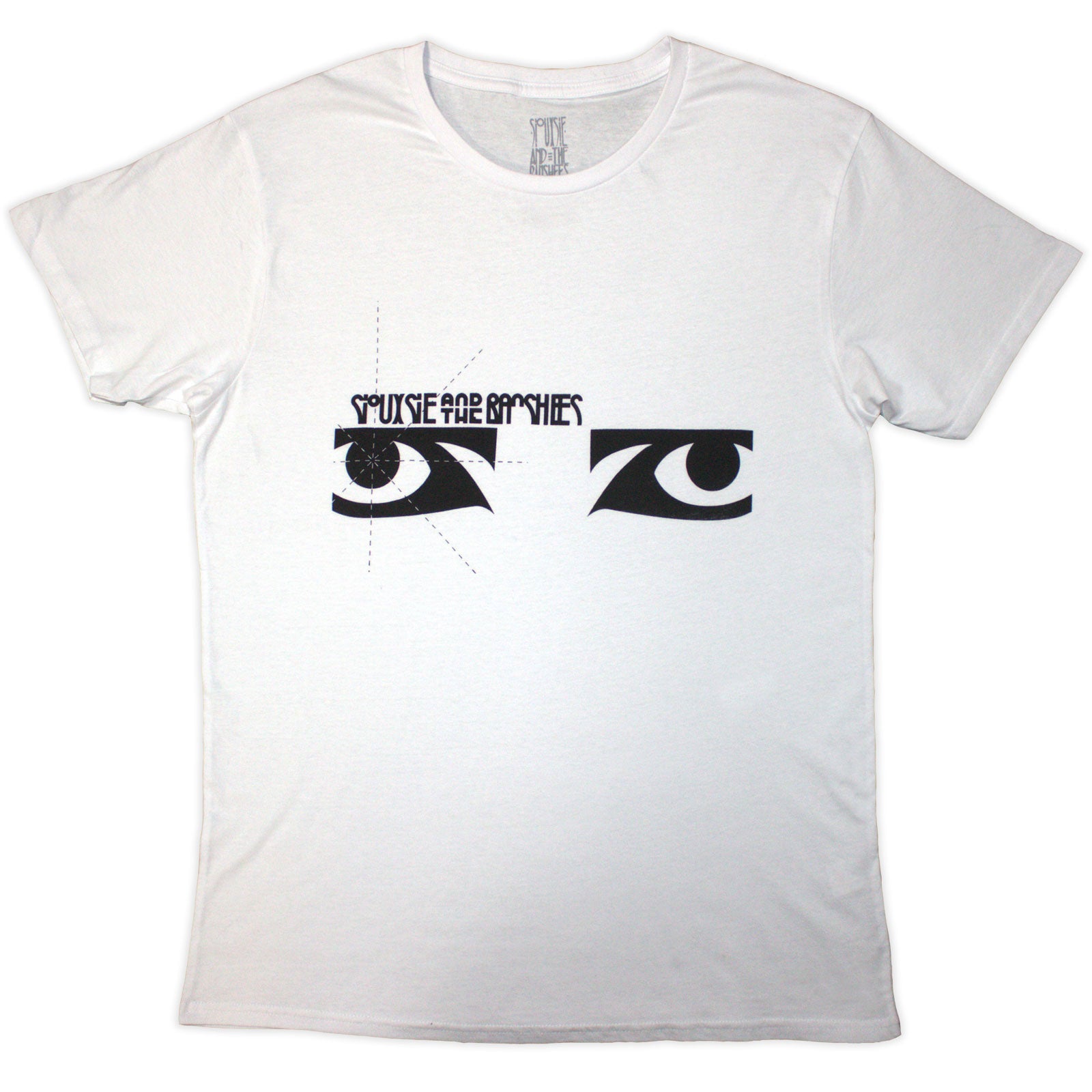 Siouxsie & The Banshees Unisex T-Shirt: Through The Looking Glass (White)