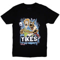 Scooby Doo Unisex T-Shirt: Yikes! (Black)