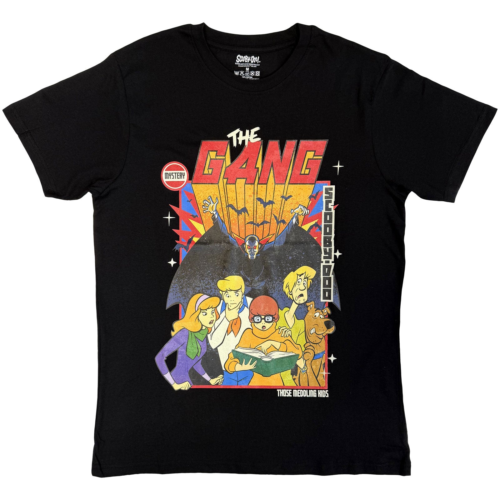 Scooby Doo Unisex T-Shirt: The Gang (Black)