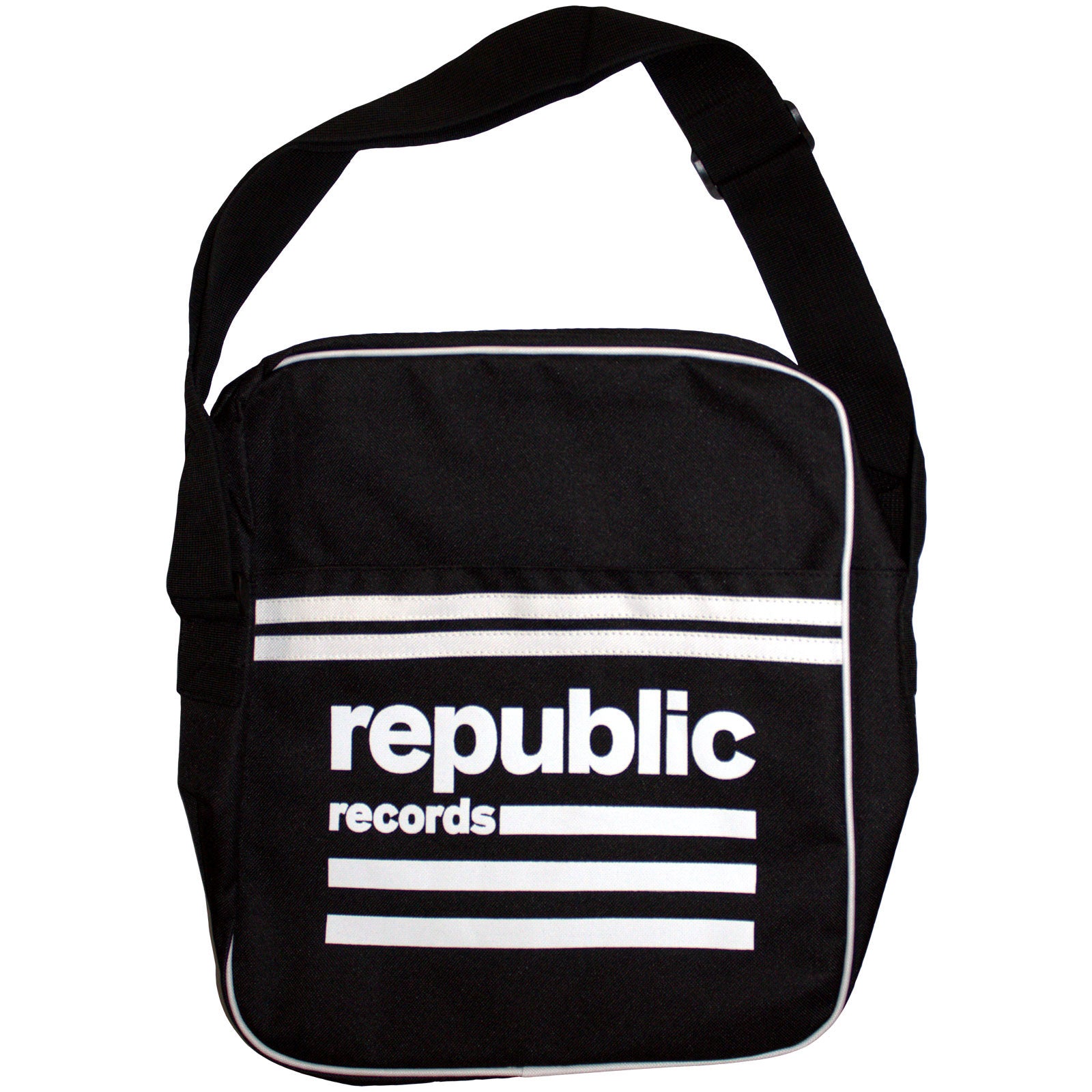 Priority Records Messenger Bag: Logo (Zip Top)