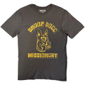 Snoop Dogg Unisex T-Shirt: Doberman (Charcoal Grey)