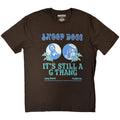 Snoop Dogg Unisex T-Shirt: Thang (Brown)