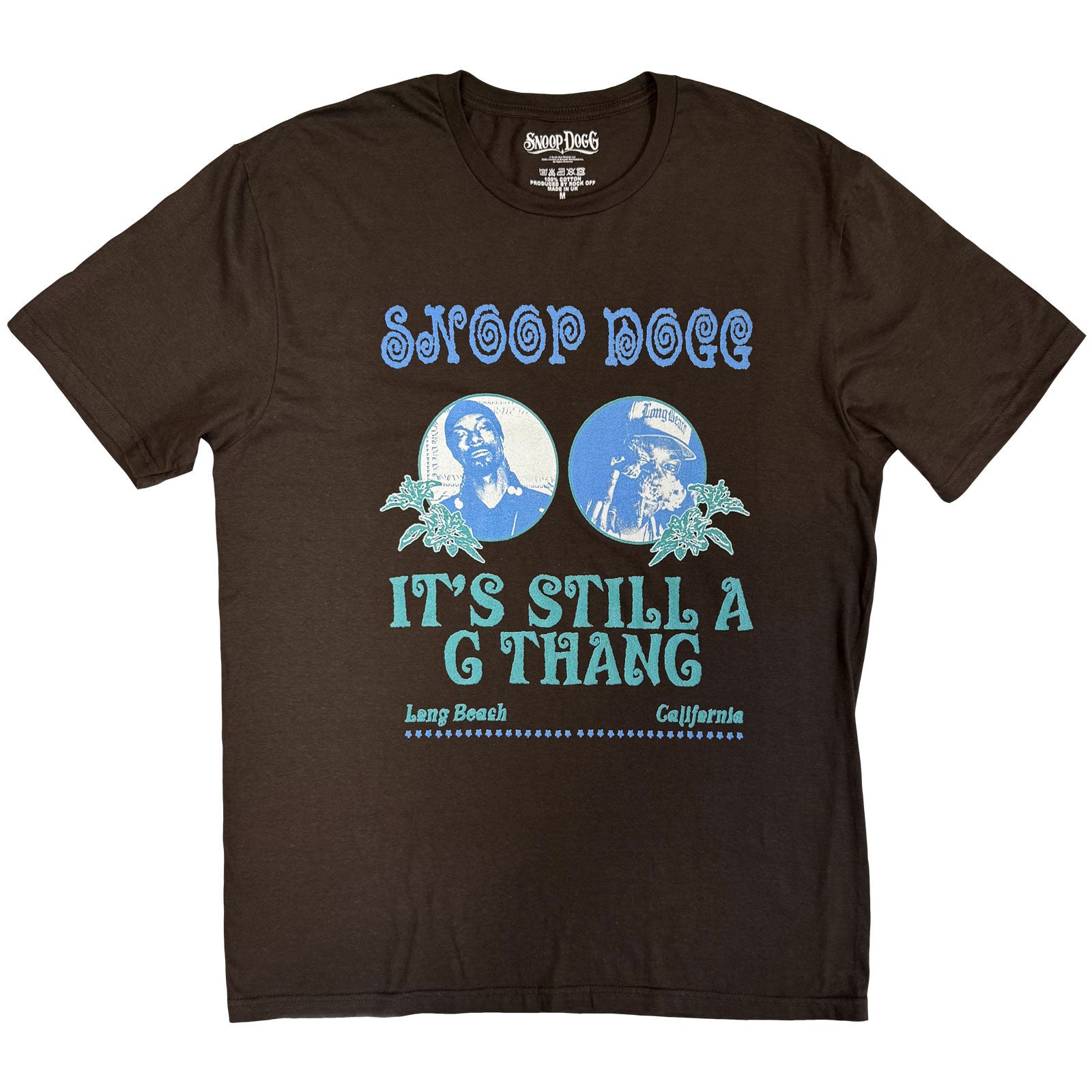 Snoop Dogg Unisex T-Shirt: Thang (Brown)