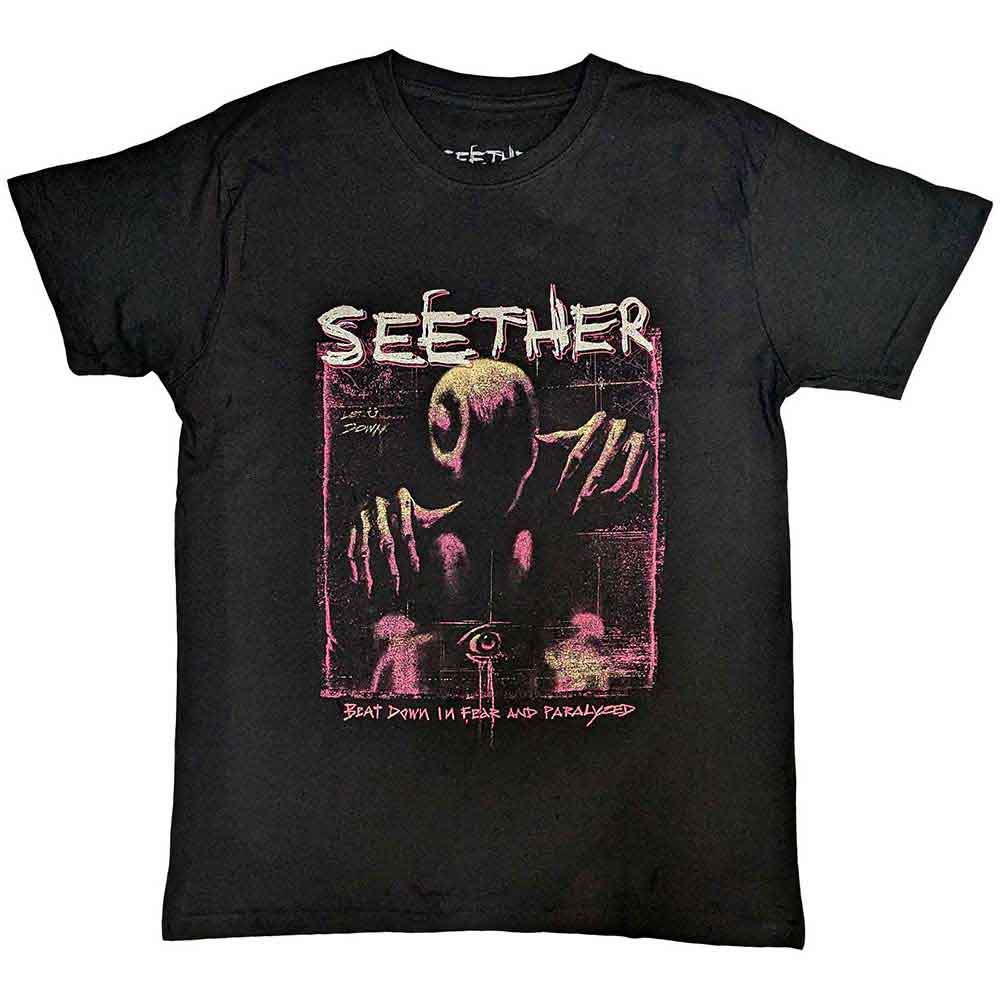 Seether Unisex T-Shirt: Beat Down (Black)