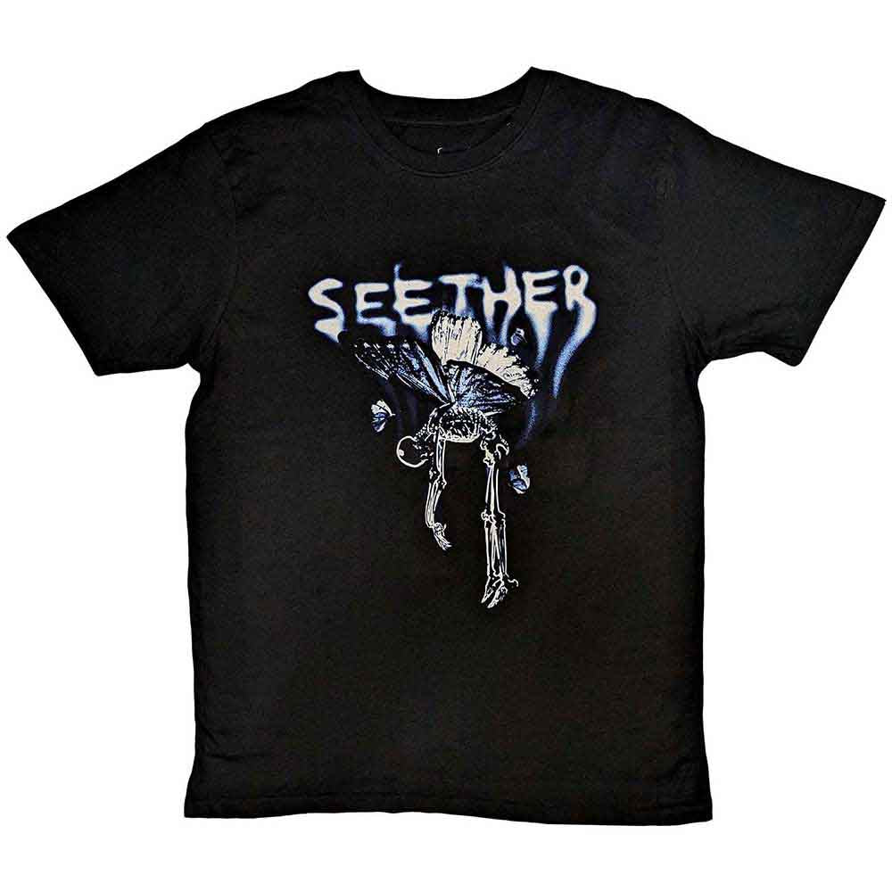 Seether Unisex T-Shirt: Dead Butterfly (Black)