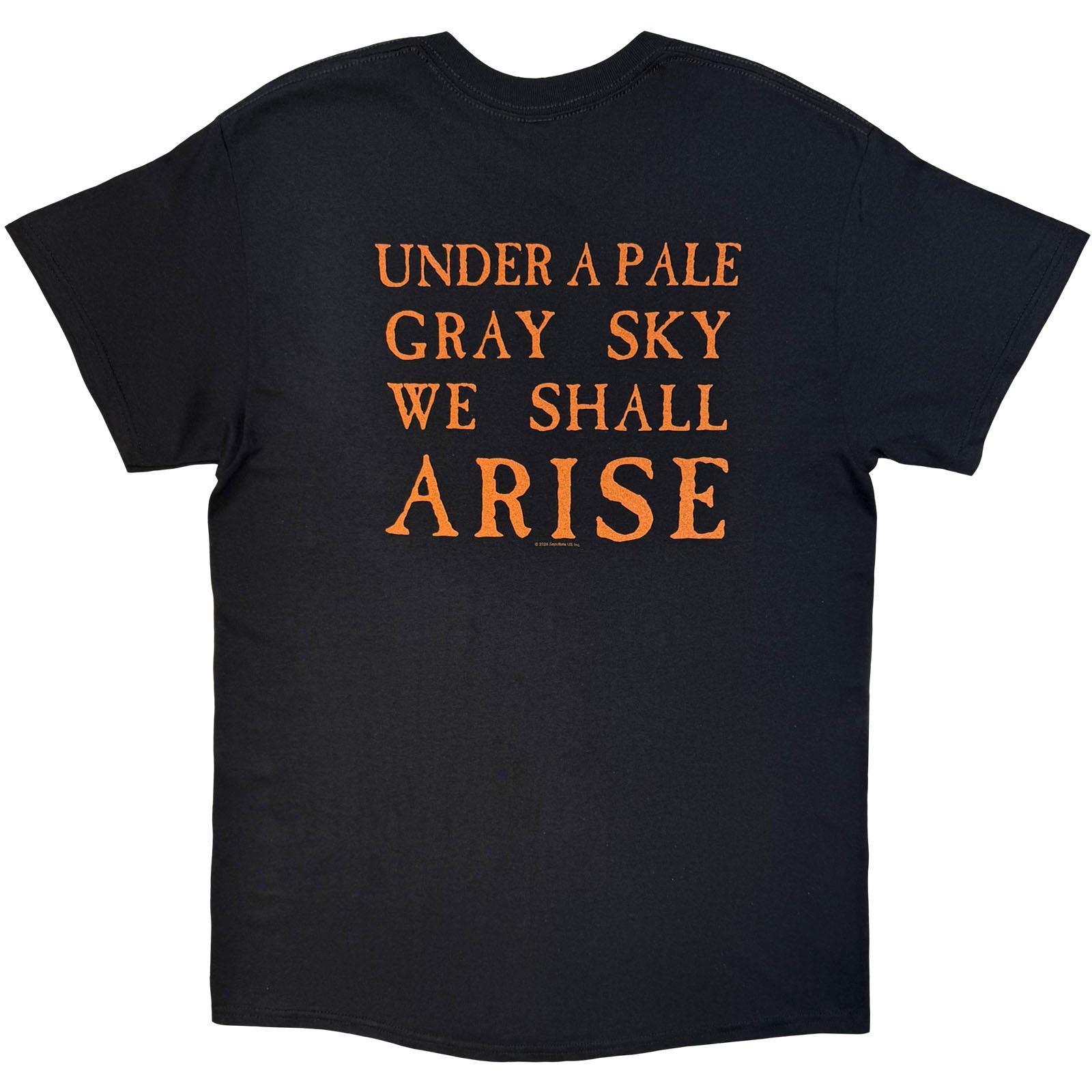Sepultura Unisex T-Shirt: Arise (Black) (Back Print)