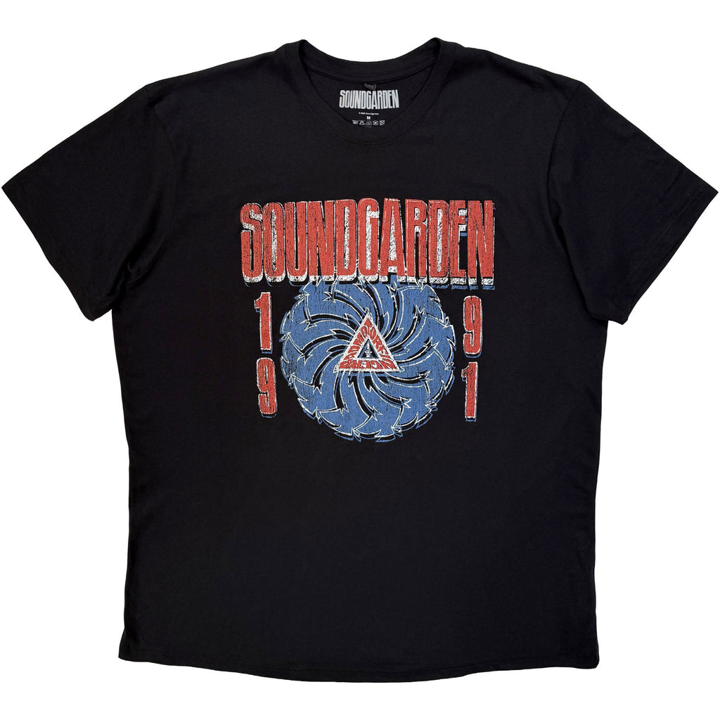 Soundgarden Unisex Premium Carbon T-Shirt: 1991 (Black)
