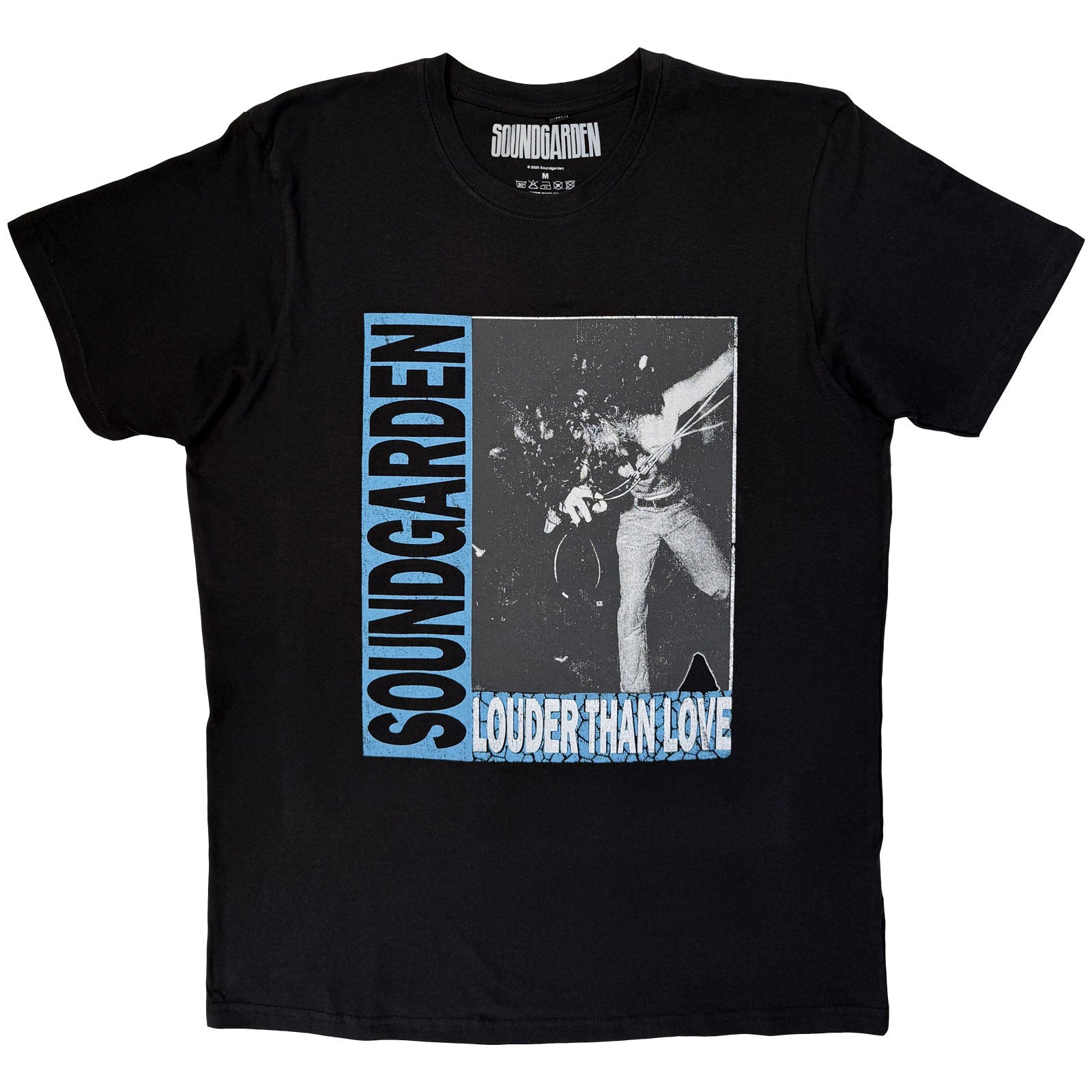 Soundgarden Unisex Premium Carbon T-Shirt: Louder Than Love (Black)