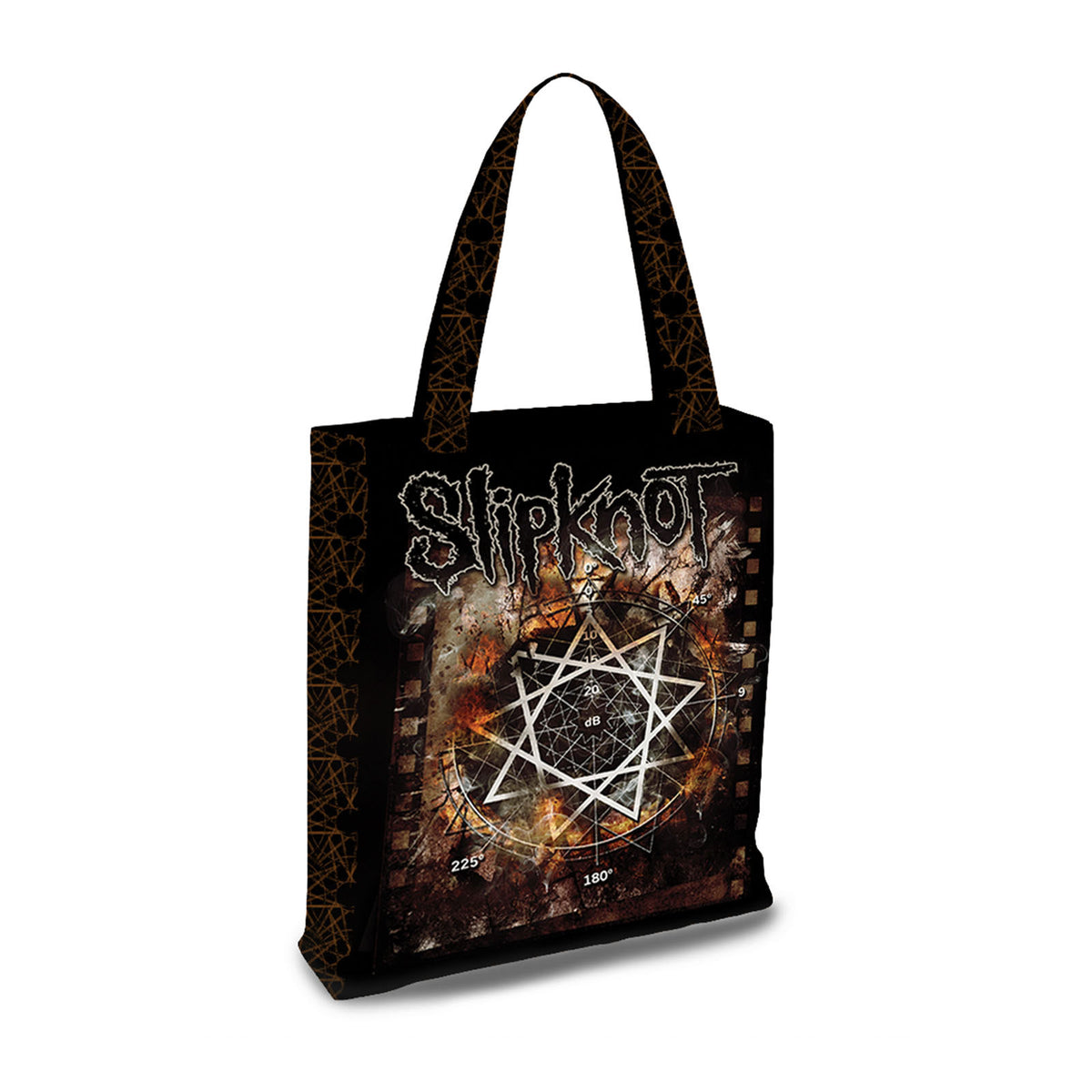 Slipknot Shopper Tote Bag: Pentagram (Multicolour)