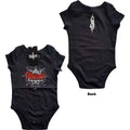 Slipknot Kids Baby Grow: Star Logo (Black) (Back Print)