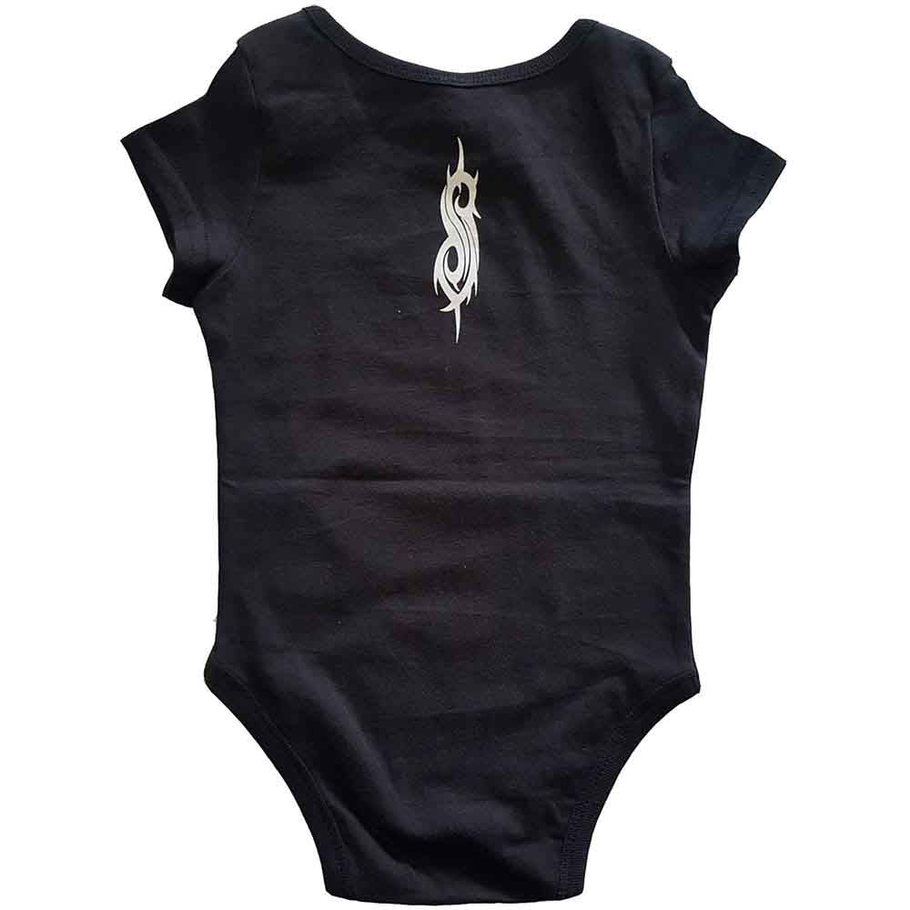 Slipknot Kids Baby Grow: Star Logo (Black) (Back Print)