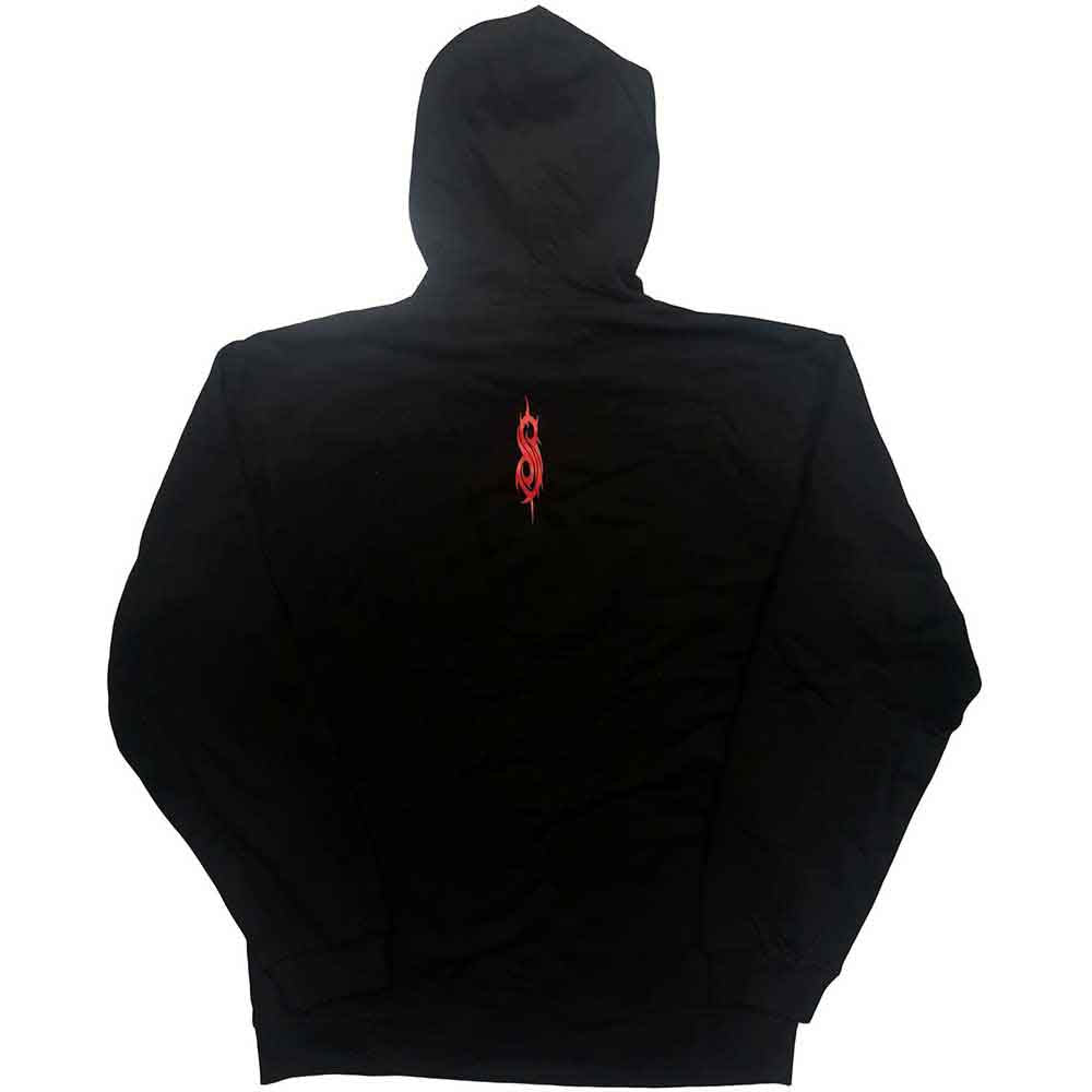 Slipknot Unisex Eco Pullover Hoodie: Minneapolis '09 (Black) (Back Print)
