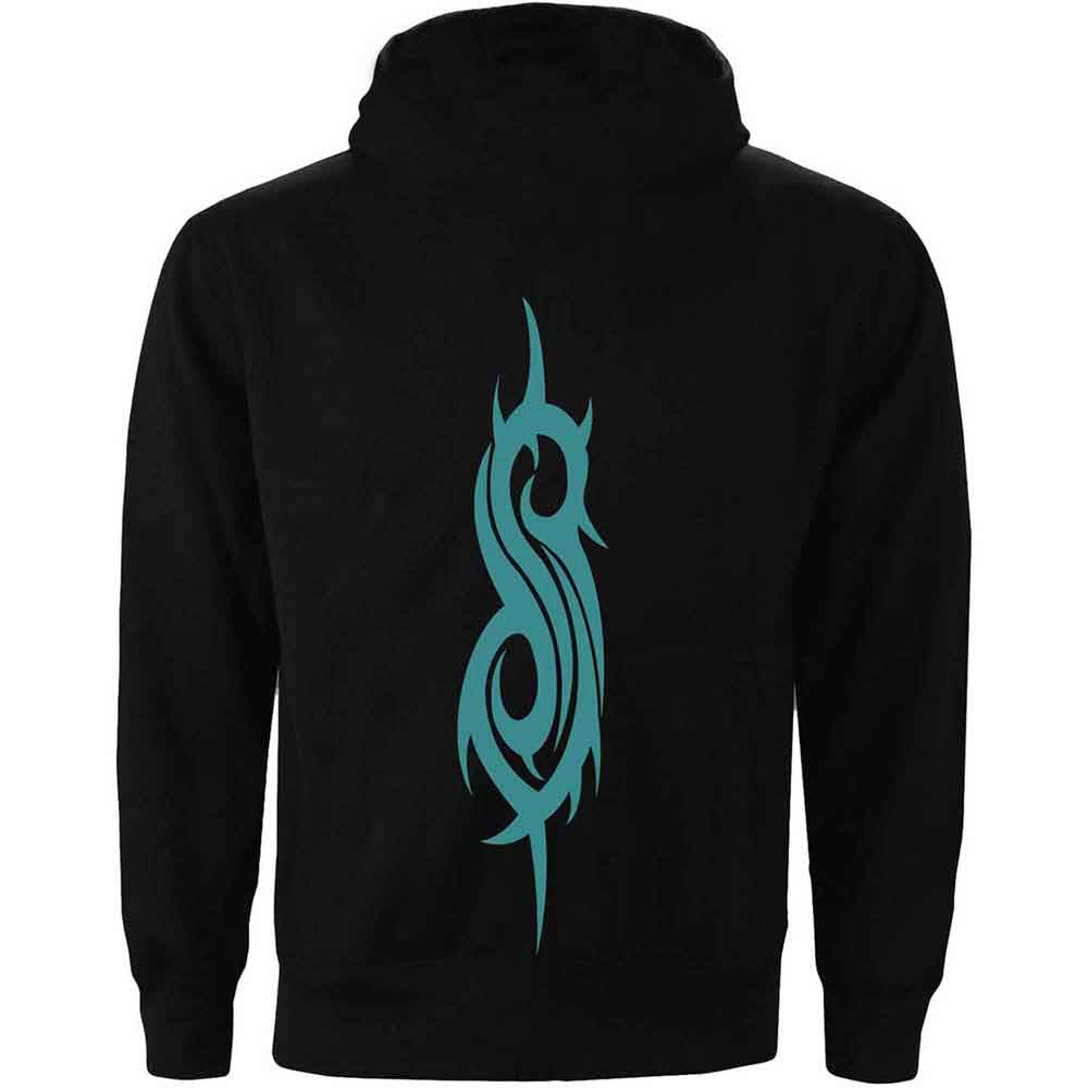 Slipknot Unisex Pullover Hoodie: Graphic Goat (Black) (Back Print)