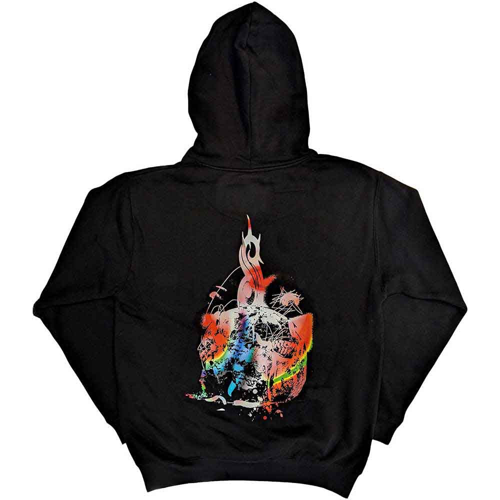 Slipknot Unisex Pullover Hoodie: Death (Black) (Back Print)