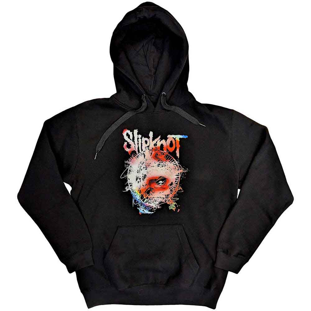 Slipknot Unisex Pullover Hoodie: Death (Black) (Back Print)