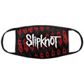 Slipknot Face Mask: White Logo & Sigils (Black)