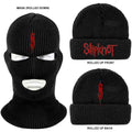 Slipknot Unisex Mask Beanie Hat: Logo (Black)