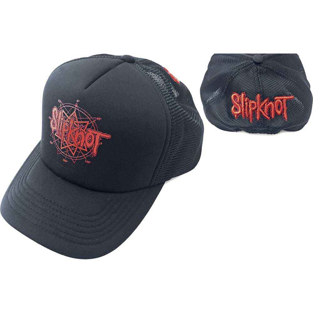 Slipknot Unisex Mesh Back Cap: Logo (Black)