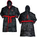 Slipknot Unisex Bathrobe: Logo & Tribal S (Black) (Back Print)