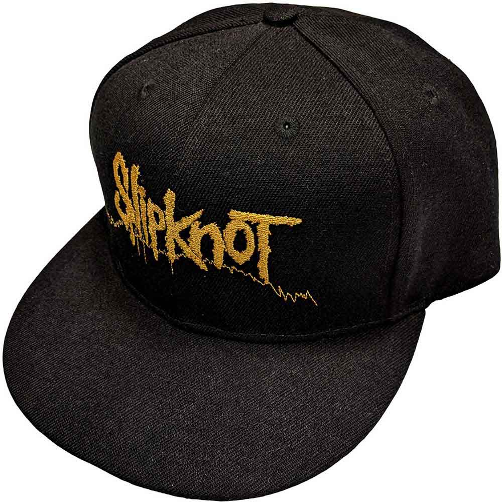 Slipknot Unisex Snapback Cap: Barcode (Black) (Back Print)