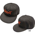 Slipknot Unisex Snapback Cap: 9 Point Star (Charcoal Grey) (Side Print)