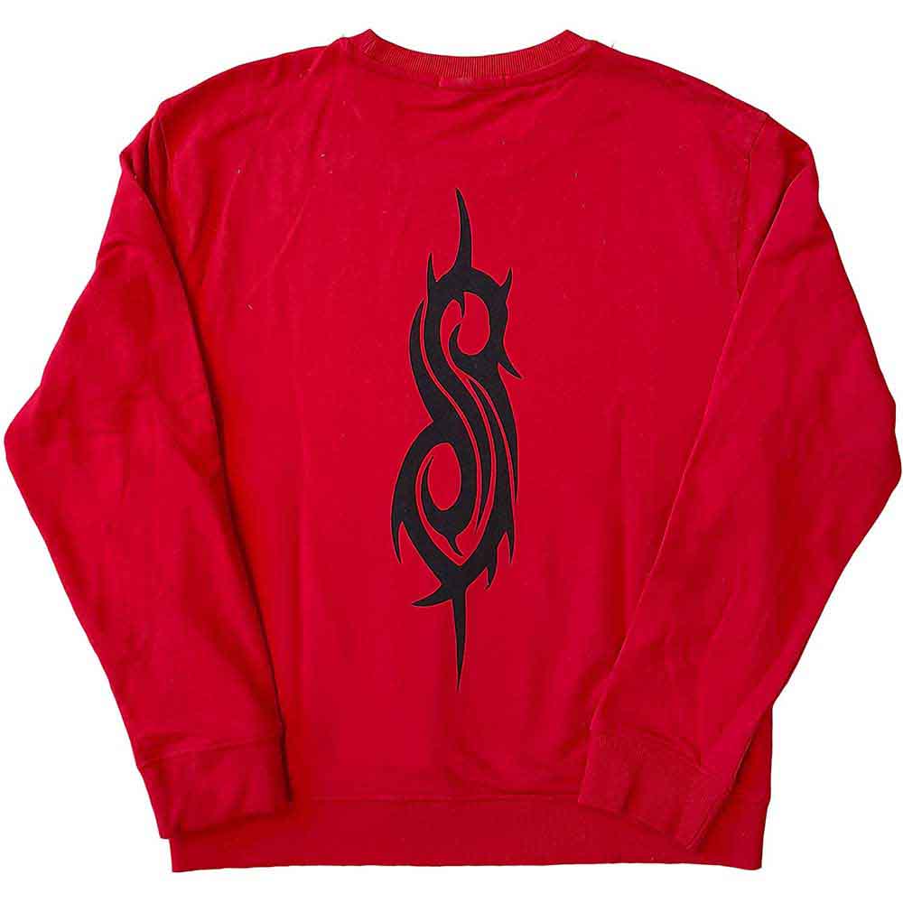 Slipknot Unisex Sweatshirt: Choir (Red) (Back Print)