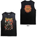 Slipknot Unisex Tank T-Shirt: Come Play Dying (Black) (Back Print)