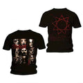 Slipknot Unisex T-Shirt: Mezzotint Decay (Black) (Back Print)