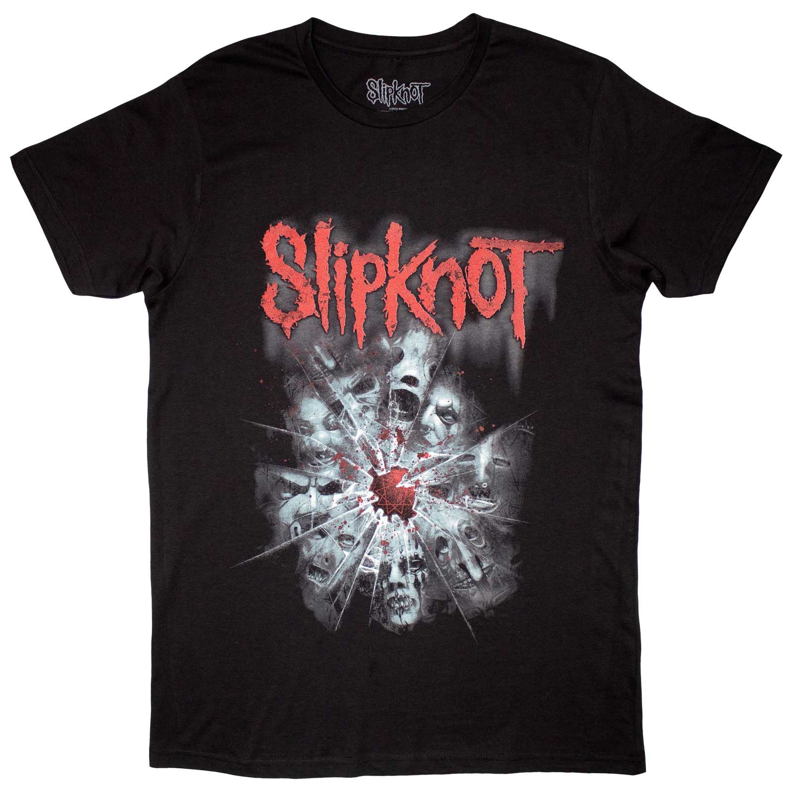 Slipknot Unisex T-Shirt: Shattered (Black) (Back Print)
