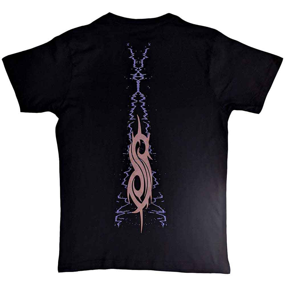 Slipknot Unisex T-Shirt: The End, So Far Band Photo (Black) (Back Print)