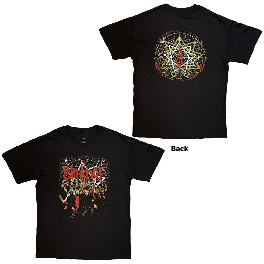 Slipknot Unisex T-Shirt: Waves (Black)