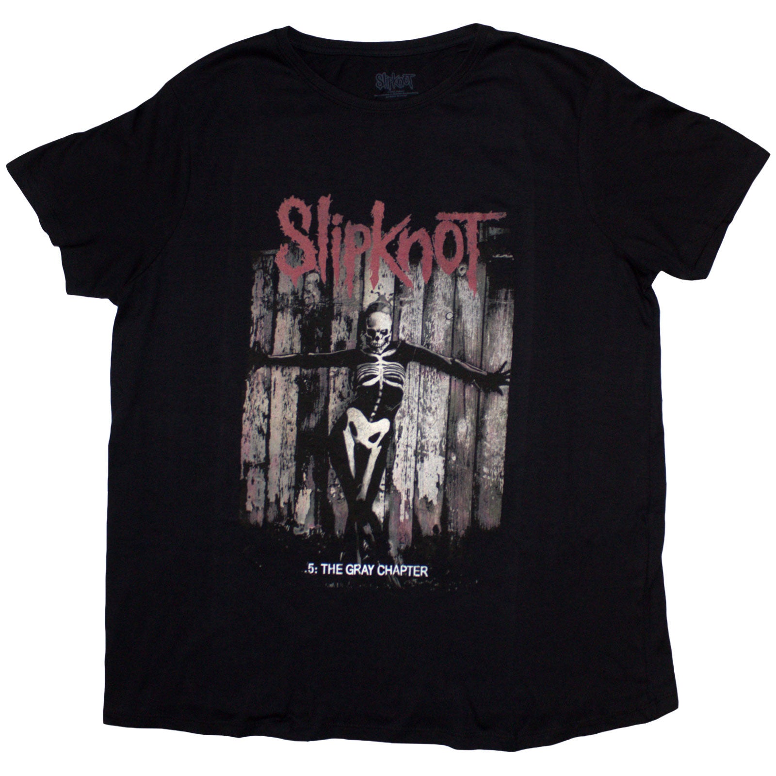 Slipknot Ladies T-Shirt: .5: The Gray Chapter Album (Black)