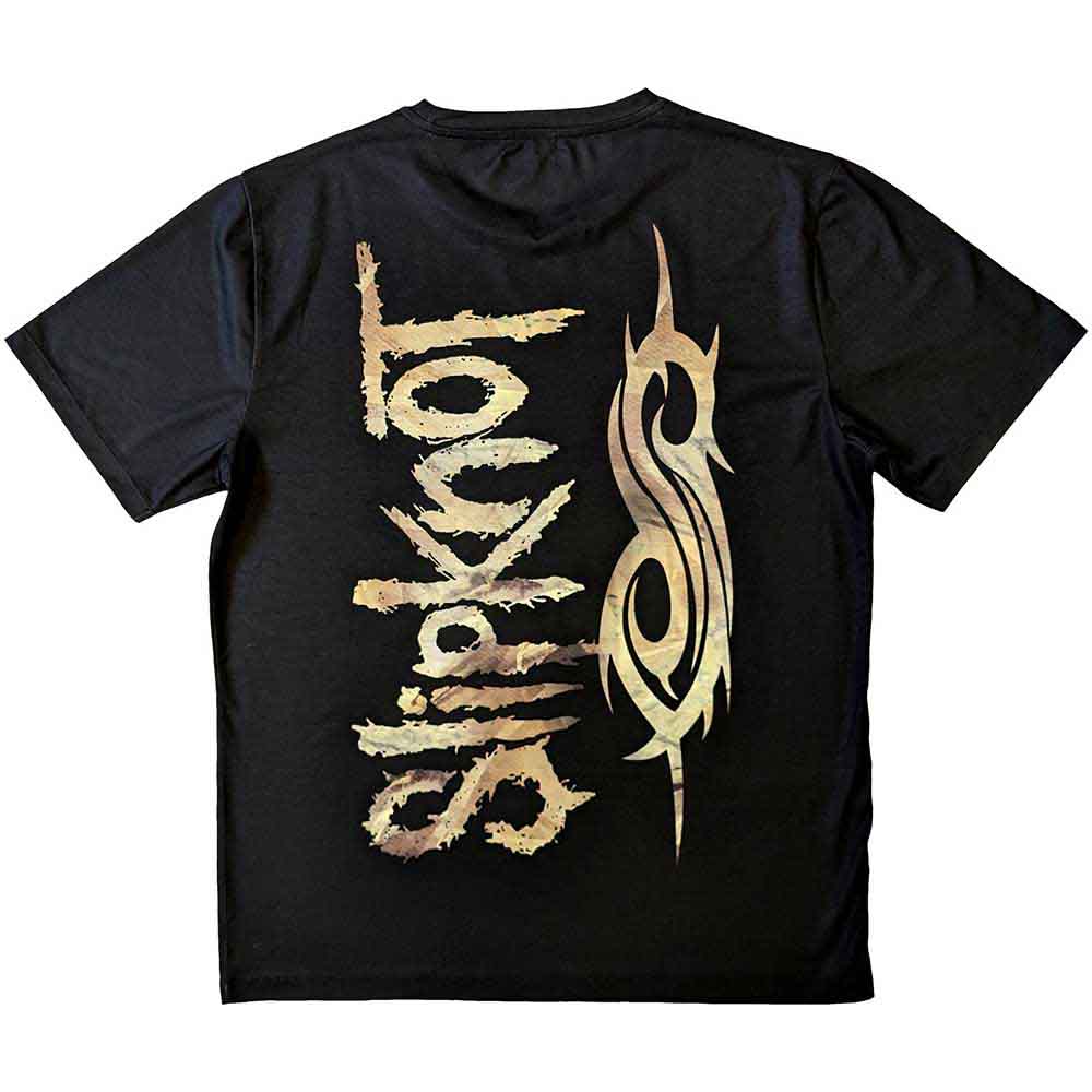 Slipknot Unisex Sublimation T-Shirt: Profile (Black) (Back Print)
